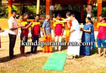 ಕೋಟ :ಪಂಚವರ್ಣ ಸಂಘಟನೆಯ 289ನೇ ವಾರದ ಅಭಿಯಾನ |ಸ್ವಚ್ಛತೆಯೇ ಪ್ರತಿಯೊಬ್ಬರ ಧ್ಯೇಯವಾಗಲಿ – ಸುಲತಾ ಎಸ್ ಹೆಗ್ಡೆ