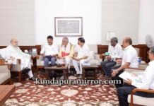 ಅಕ್ರಮ ಅಡಿಕೆ ಆಮದನ್ನು ತಡೆದು ಅಡಿಕೆ ಬೆಳೆಗಾರರ ಹಿತ ರಕ್ಷಿಸಿ: ಕೇಂದ್ರ ಗೃಹ ಸಚಿವ ಅಮಿತ್ ಶಾ ಅವರನ್ನು ಭೇಟಿ ಮಾಡಿ ಮನವಿ ಸಲ್ಲಿಸಿದ ಕರ್ನಾಟಕದ ಸಂಸದರ ನಿಯೋಗ