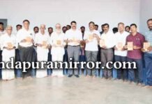 ಶಾರದೋತ್ಸವ ಗ್ರಾಮದ ಒಗ್ಗಟ್ಟಿನ ಪ್ರತೀಕ- ಸಂಪತ್ ಕುಮಾರ್ ಶೆಟ್ಟಿ – ಪಾಂಡೇಶ್ವರ ಶಾರದೋತ್ಸವ ಆಮಂತ್ರಣ ಪತ್ರಿಕೆ ಬಿಡುಗಡೆ