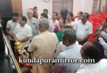 ಬ್ರಹ್ಮಾವರ ತಾಲ್ಲೂಕು ಸಾಹಿತ್ಯ ಸಮ್ಮೇಳನದ ಆಶಯ ಗೀತೆ ಬಿಡುಗಡೆ – ಸಮ್ಮೇಳನ ಯಶಸ್ಸು ಕಾಣಲಿ :ಆನಂದ ಸಿ ಕುಂದರ್